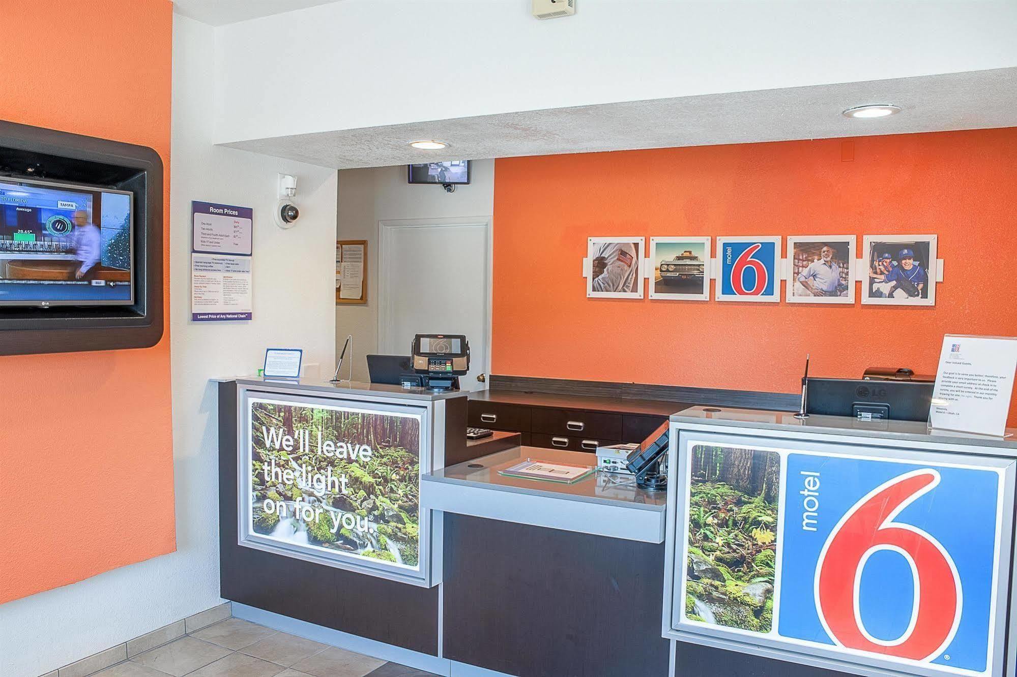 Motel 6-Ukiah, Ca Eksteriør bilde